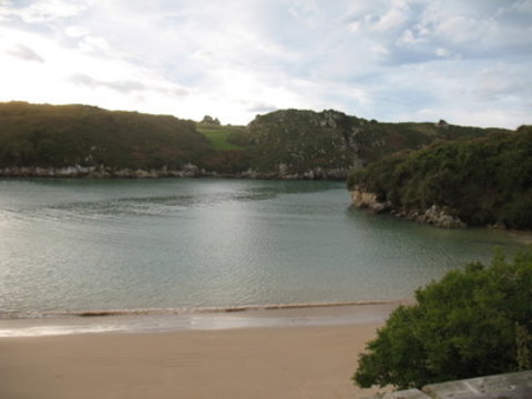 Playa de Poo en Llanes
